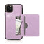 Premium Leather Wallet Case for iPhone 11 Pro Max, XS Max, XR, X, 8, 7, 6S, 6Plus, 5, 5S - Shockproof with Card Holder - Korvel