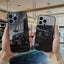 Premium Matte Black Silicone Case for iPhone Models