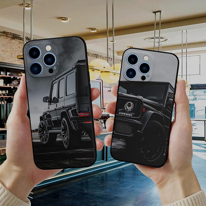 Premium Matte Black Silicone Case for iPhone Models