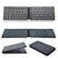 Light-Handy Bluetooth Folding Mini Backlit Keyboard Foldable Wireless Keypad For IOS/Android/Windows Ipad Tablet Laptop Computer - Korvel