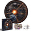 Puzzle en Jigsaw Géométrique Rond Arc-en-Ciel Coloré - 1000 Pièces