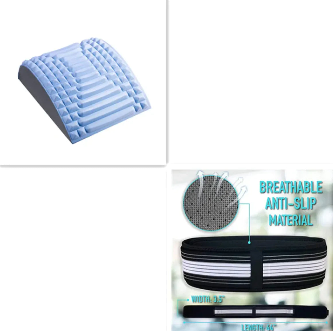 Premium Back Stretcher Pillow for Comfort and Support