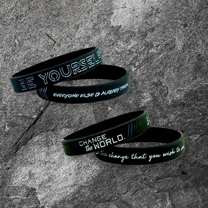 Bracelet en silicone Motivation - Bracelet unique pour hommes