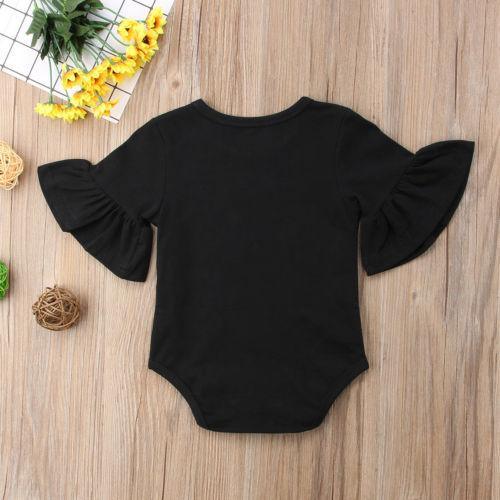 Bodysuit de Luxe Moderne pour Fille avec Manches Évasées