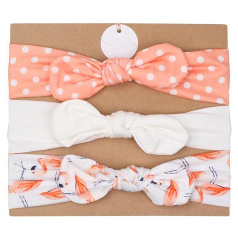 Modern Mother & Daughter Rabbit Ears Bow Hair Bands