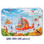 60-Piece Cartoon Animal Wooden Puzzle for Kids - Educational Fun Toy - Korvel
