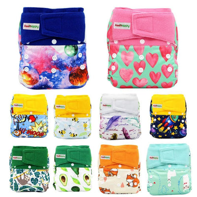 Eco-Friendly Baby Pocket Cloth Diaper - Modern Design