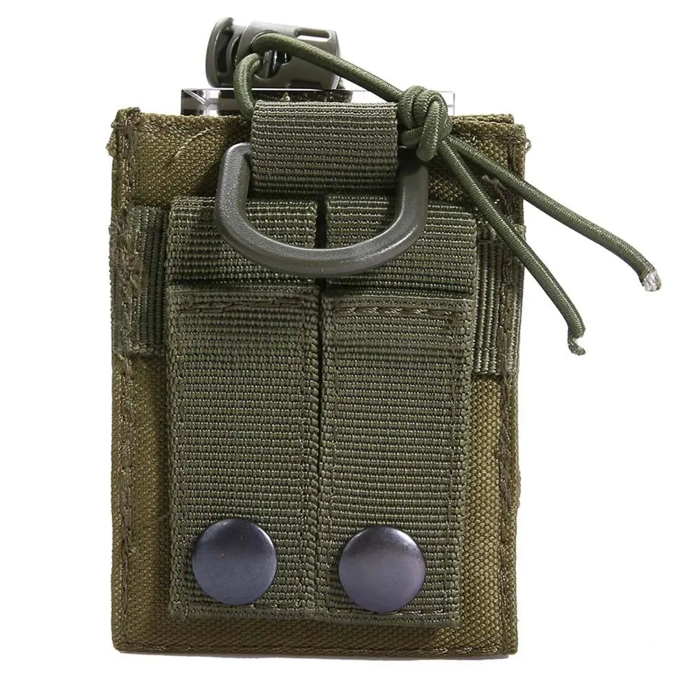 Package Pouch Walkie hunting Talkie Holder Bag Tactical Sports Pendant Military Molle Nylon Radio - Korvel