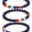 Galaxy Solar System Bracelet - Natural Stone Jewelry
