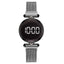 Luxury Digital Magnet Watches For Women Rose Gold Stainless Steel Dress LED Quartz Watch Female Clock Relogio Feminino Drop Ship - Korvel