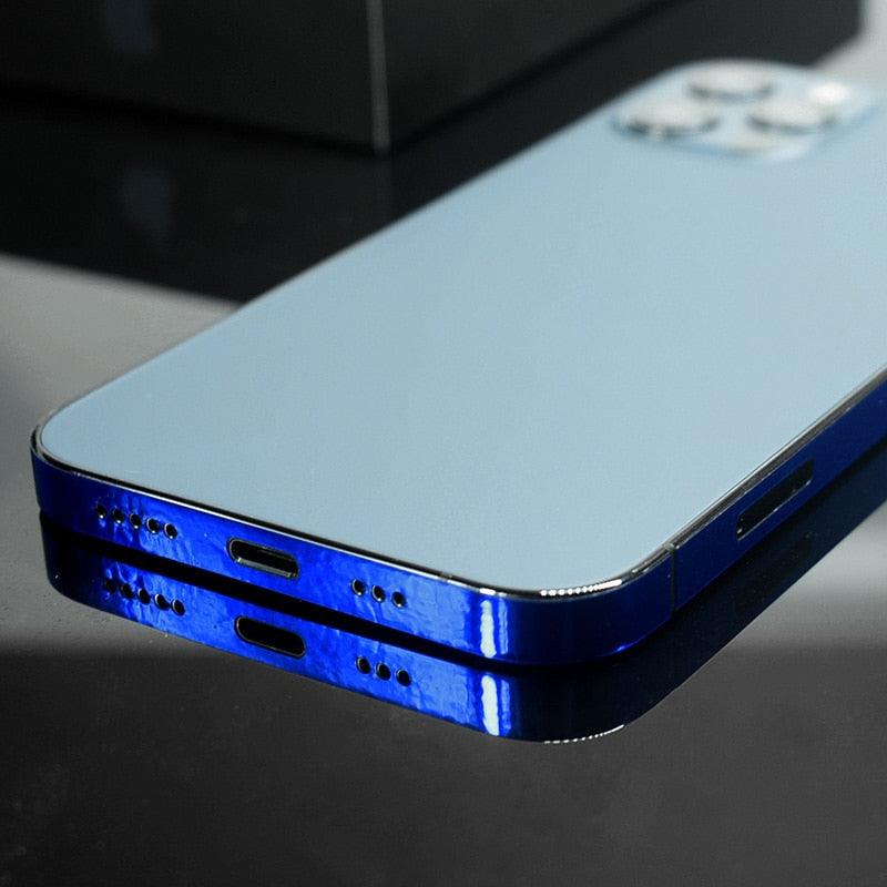 Funda de Vinilo Mate Ultra Fina para iPhone 13 Pro Max