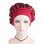 1pc Adjust Solid Satin Bonnet Hair Styling Cap Long Hair Care Women Night Sleep Hat Silk Head Wrap Shower Cap Hair Styling Tools - Korvel