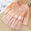 Toddler Cute Dress with Fluffy Ball - Unique Design for Baby Girls
