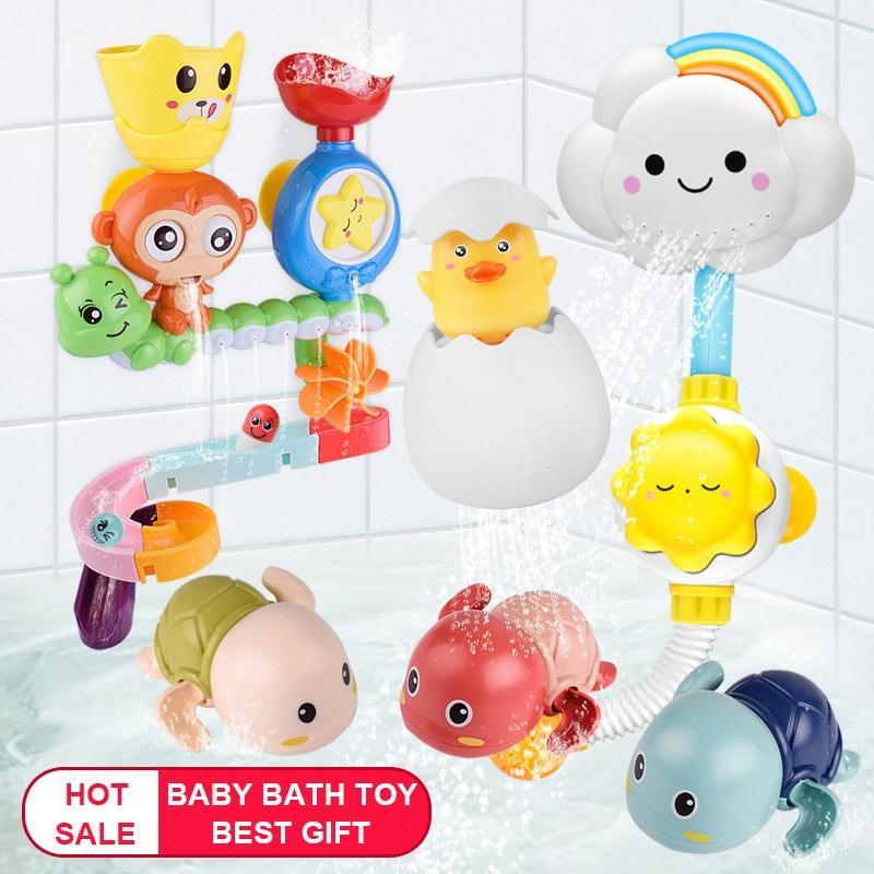 Interactive Baby Bath Toy - Bubble Machine Crab with Music