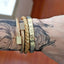 Luxury Modern Roman Style Stainless Steel Bracelet for Men
