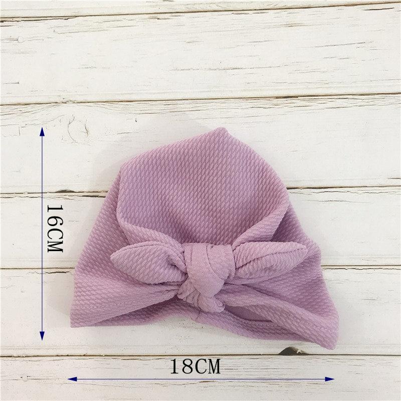 Chapeau Élégant en Fleurs pour Filles - Bonnet Turban pour Tout-Petits