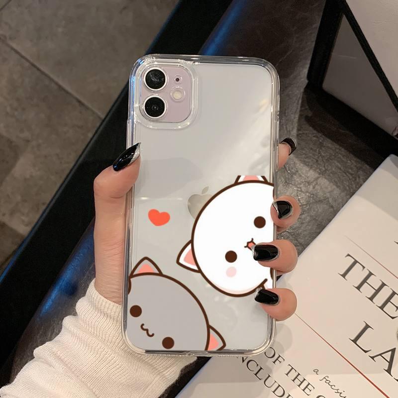 Colorful Cat Phone Case for iPhone 11, 12, 13 Series