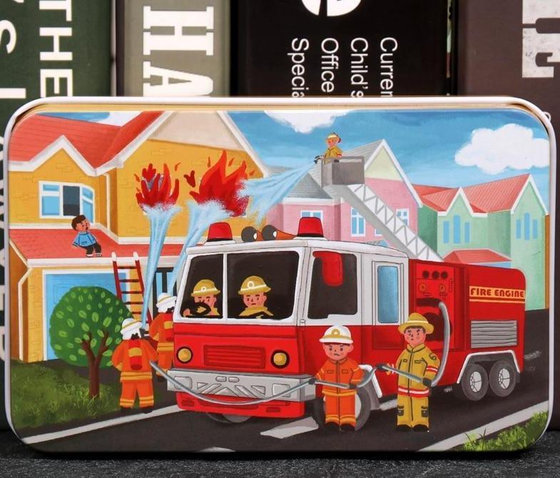 Puzzle en bois cartoon d'animaux de 60 pièces pour enfants