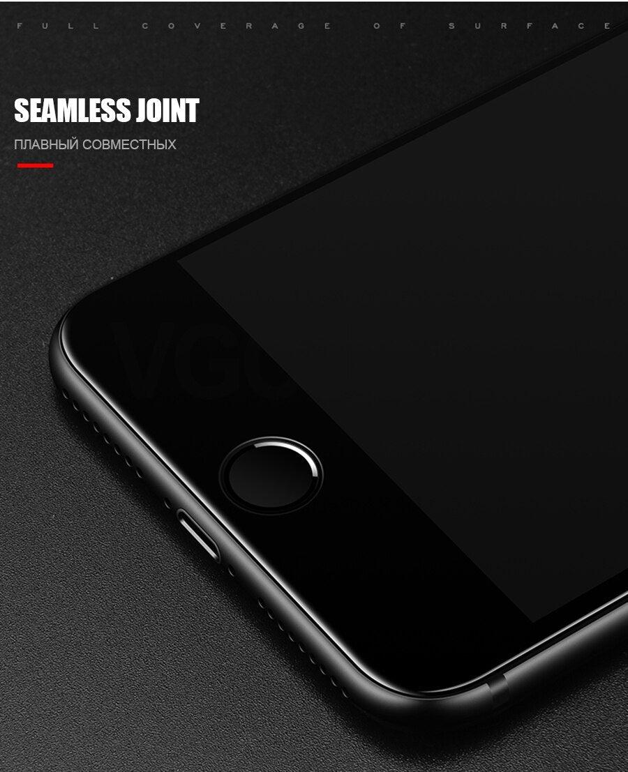 9D Full Cover Tempered Glass Screen Protector for iPhone