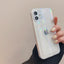 Transparent Card Holder Silicone Case for iPhone