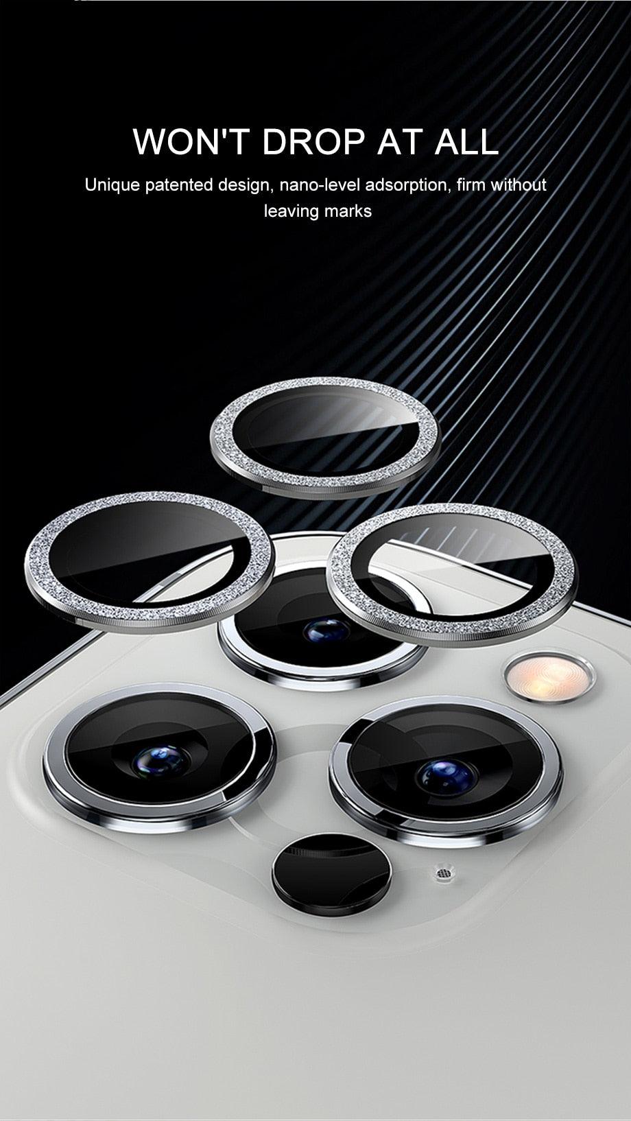 Glitter Diamond Camera Lens Protector for iPhone