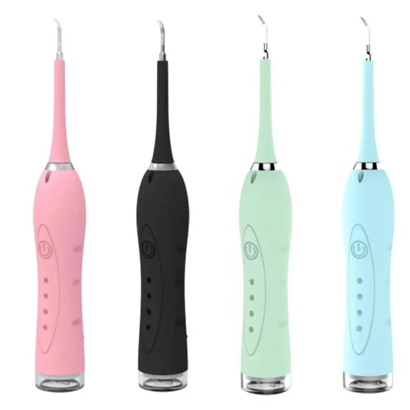 Electric Tartar Remover Tartar Ultrasonic Whitening USB Rechargeable Tooth Cleaner Portable Household Dental Calculus Remover - Korvel