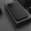 Premium Matte Black Silicone Case for iPhone Models