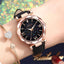 Montre à Quartz en Cuir Élégante pour Femme