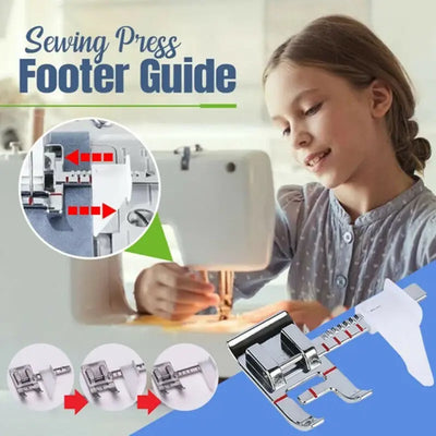 Pied de biche Sew Easy pour une couture de coutures cohérente