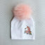 Chapeau pour tout-petit au design d'animal adorable pour garçons et filles