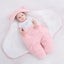 Baby Sleeping Bag Ultra-Soft Fluffy Fleece Newborn Receiving Blanket Infant Boys Girls ClothesSleeping Nursery Wrap Swaddle - Korvel