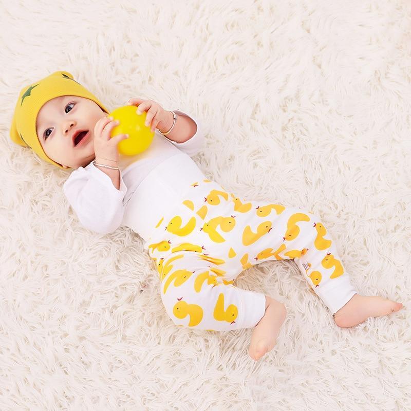 Premium Cotton High Waist Baby Leggings for Newborns