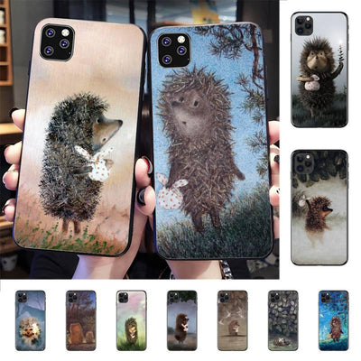 Bright Hedgehog In The Fog Phone Case for iPhone
