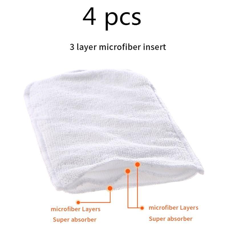 Premium Reusable Bamboo Charcoal Cloth Diaper Set