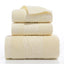 3PCS/Set Towel Cotton Beach towels Luxury Thickened Bath Towel - Korvel