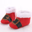 Chaussures d'hiver pour bébés unisexes - Premiers pas avec le charmant Père Noël
