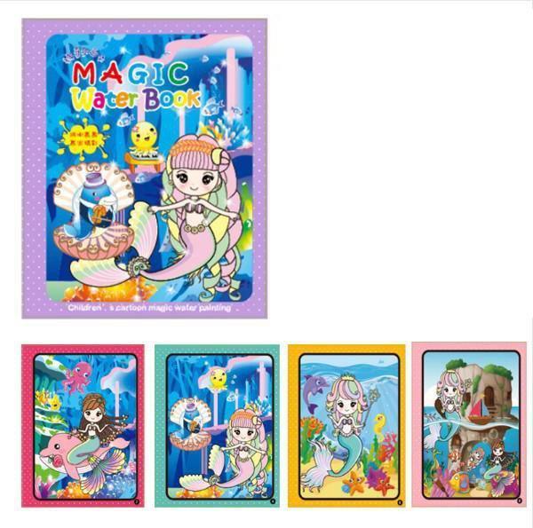Magical Water Drawing Coloring Book for Kids