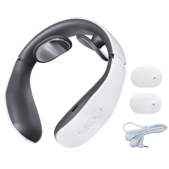 Smart Shoulder Neck Massager Electric Neck Massage Health Care Relaxation 4 Types of Pulse Therapy Relieve Fatigue Relief Tool - Korvel