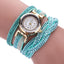 Montre Bracelet en Rhinestones pour Femmes en Quartz Doré Élégant