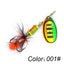 FTK Cebo Giratorio Premium - Cebo de Pesca Versátil para Lucio y Lucioperca