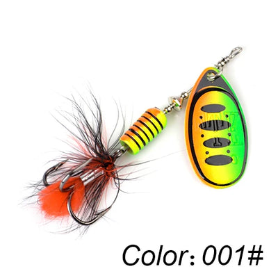 FTK Premium Spinner Bait - Versatile Fishing Lure for Bass & Pike