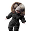Premium Hooded Snowsuit for Infants - Warm & Stylish