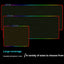 LED Light Gaming Mouse Pad RGB Large Keyboard Cover Non-Slip Rubber Base Computer Carpet Desk Mat PC Game Mouse Pad - Korvel