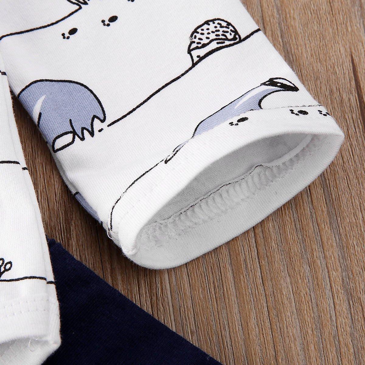 Ensemble de bébé en imprimé renard de luxe pour l'automne