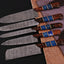 Premium Handmade Damascus Steel Kitchen Knife Collection - Korvel