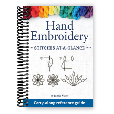 Ultimate Pocket Guide to Hand Embroidery: 30 Essential Stitches & Techniques (Spiral Bound) - Korvel