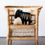 Coussin en Laine Feutrée Zebra