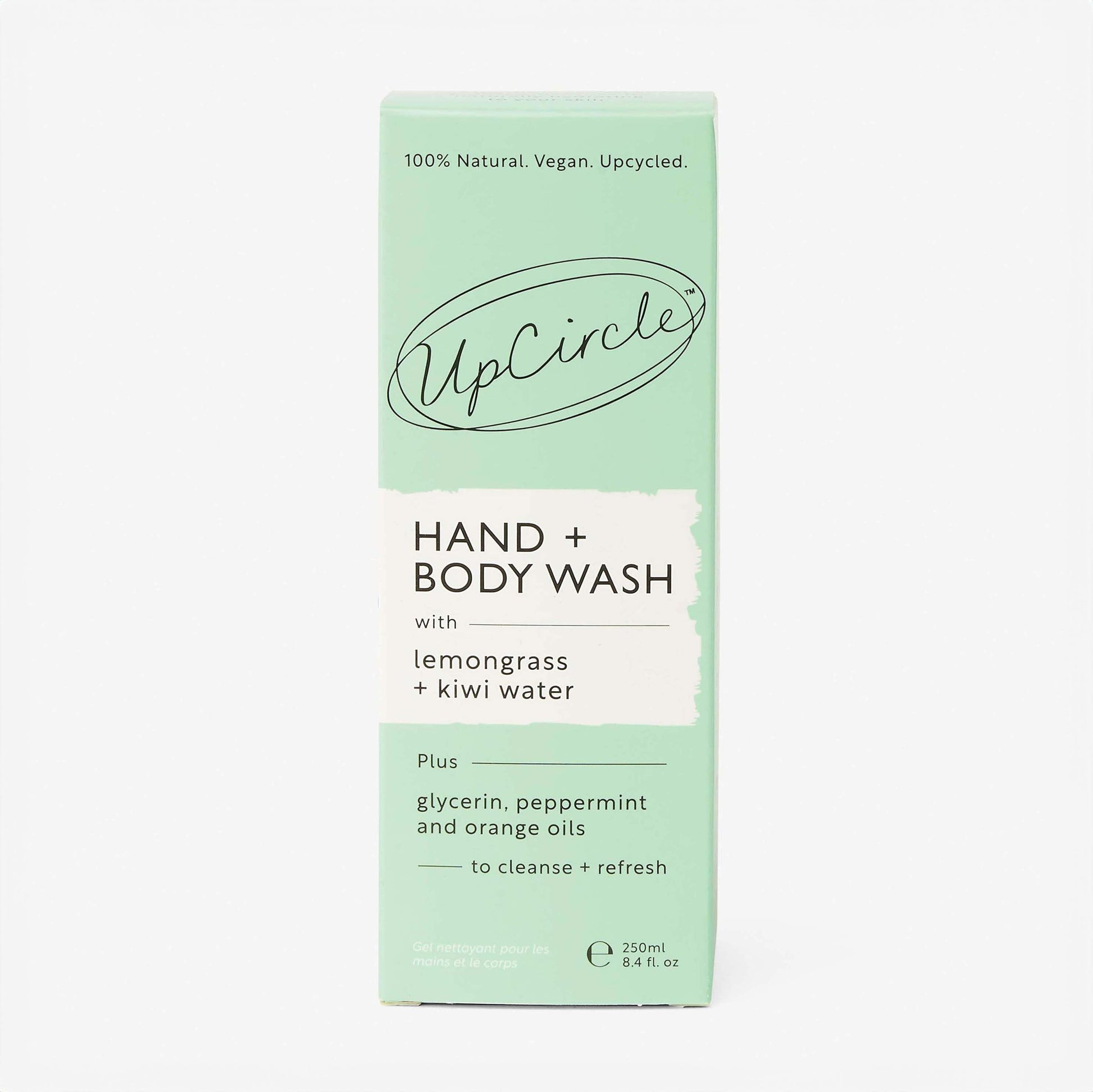 Natural Hand + Body Wash with Lemongrass - Korvel