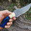 Artisan Crafted Damascus Steel Hunting Knife - Korvel