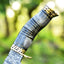 Exquisite 13" Bowie Knife with Damascus Steel Blade and Camel Bone Handle - Korvel